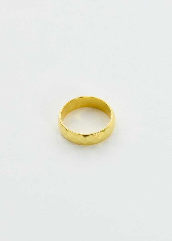 pippa small 18kt Gold PSTM Myanmar Aurora Faceted Ring