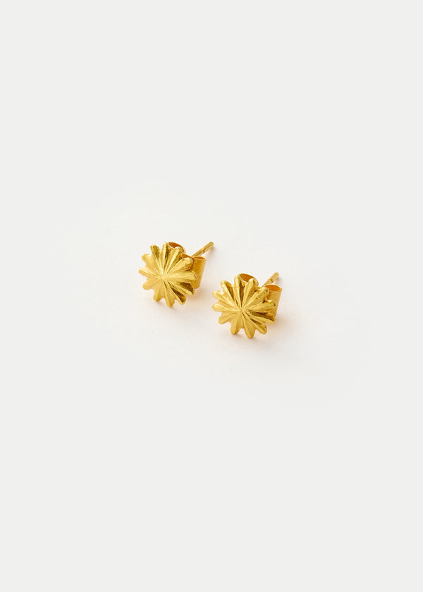 Pippa Small 18kt Gold PSTM Myanmar Aurora Pyu Sun Burst Studs