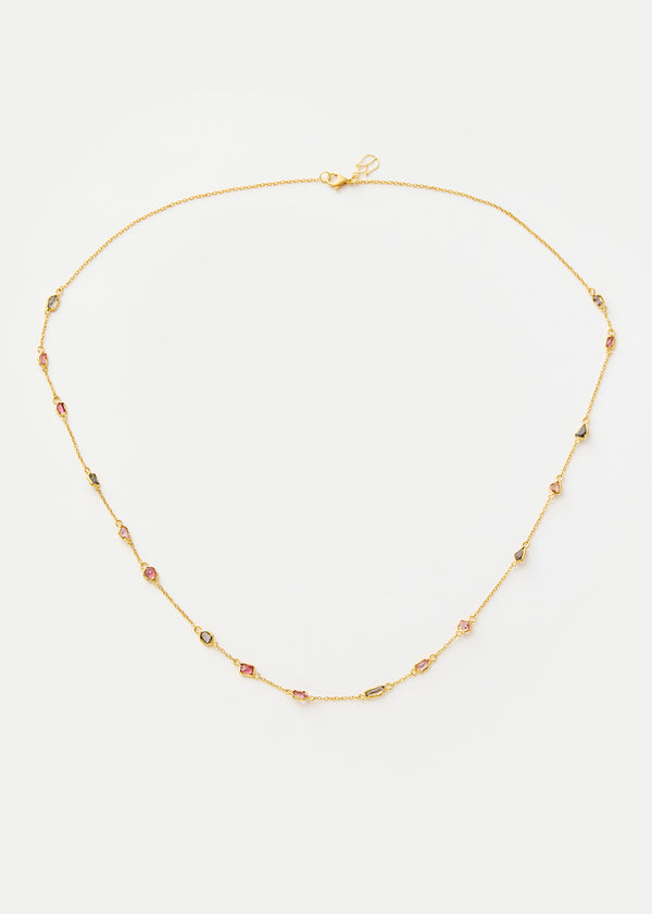 pippa small 18kt Gold PSTM Myanmar Aurora Spinel Necklace