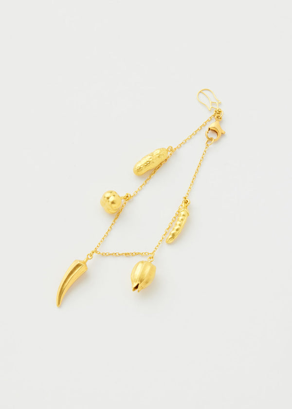 Pippa Small 18kt Gold PSTM Myanmar Earths Cornucopia Bracelet