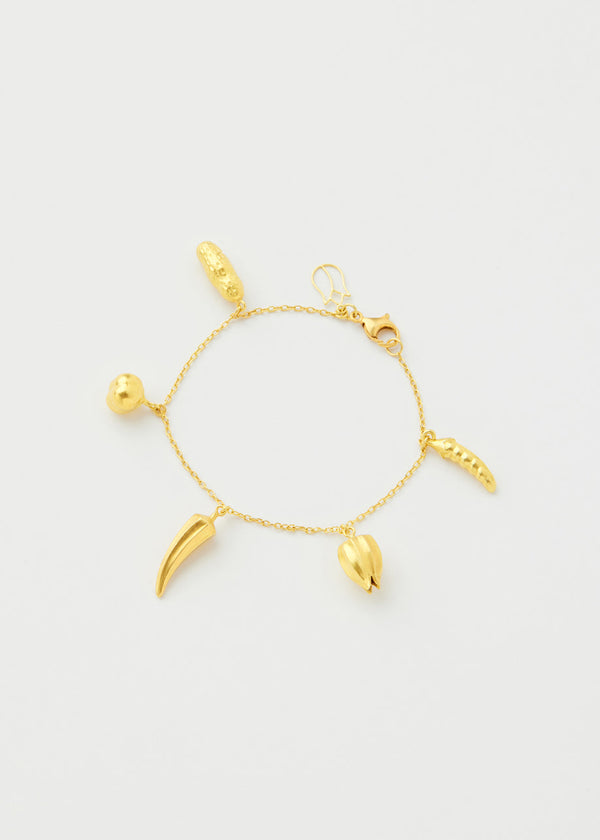 pippa small 18kt Gold PSTM Myanmar Earths Cornucopia Bracelet