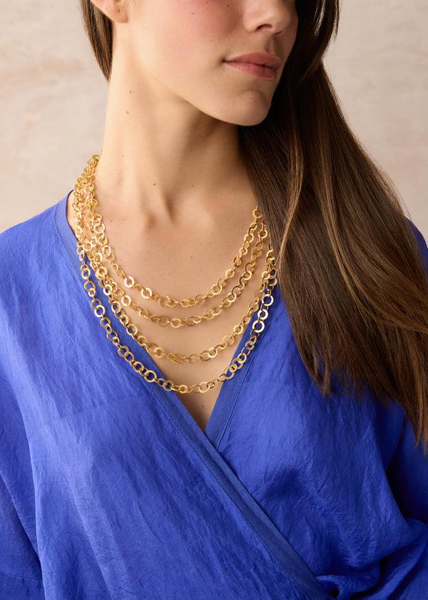 Pippa Small 18kt Gold Vermeil PSTM Afghanistan Aryub Necklace