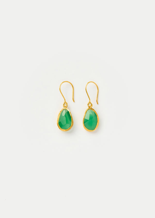 Pippa Small 18kt Gold Vermeil PSTM Afghanistan Barekzai Maryam Single Drop Earrings