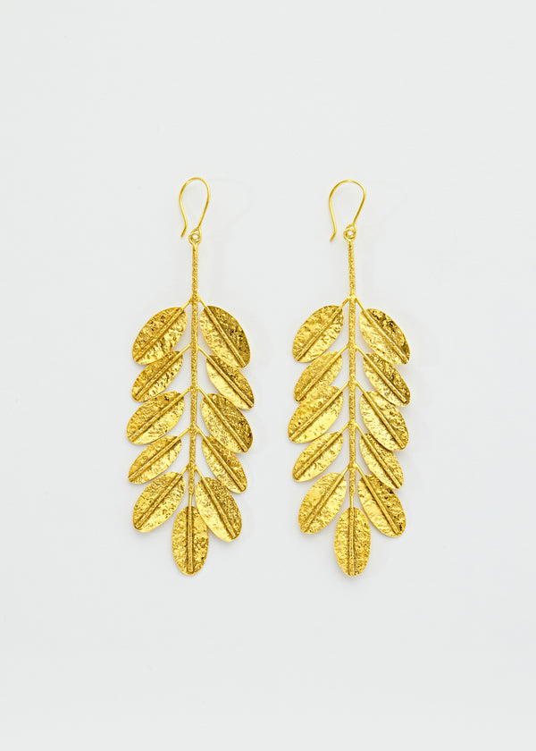 pippa small 18kt Gold Vermeil PSTM Afghanistan Bumi Earrings