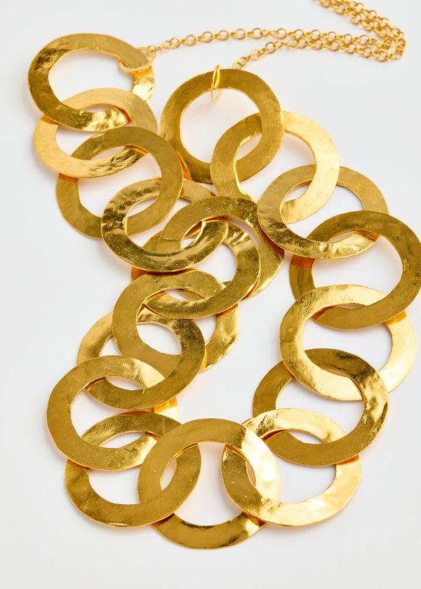 Pippa Small 18kt Gold Vermeil PSTM Afghanistan Mughol Chain Necklace