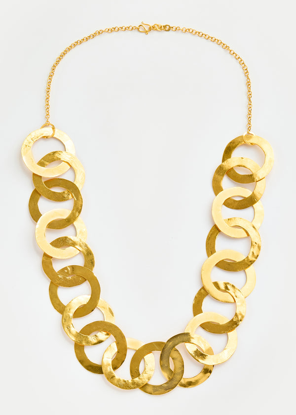 pippa small 18kt Gold Vermeil PSTM Afghanistan Mughol Chain Necklace