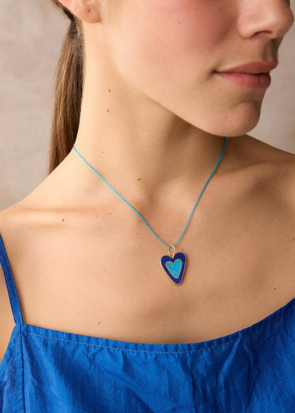 Pippa Small 18kt Gold Vermeil PSTM Afghanistan Negar Amulet On Cord