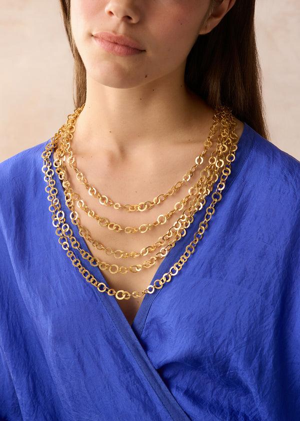Pippa Small 18kt Gold Vermeil PSTM Afghanistan Rumee Necklace