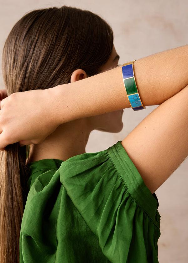 Pippa Small 18kt Gold Vermeil PSTM Afghanistan Shadmehr Bangle