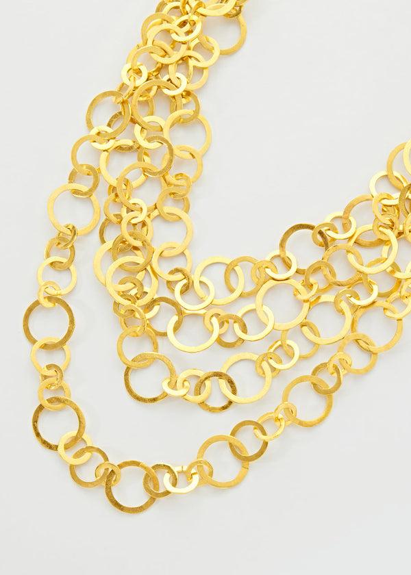 Pippa Small 18kt Gold Vermeil PSTM Afghanistan Waseel Necklace