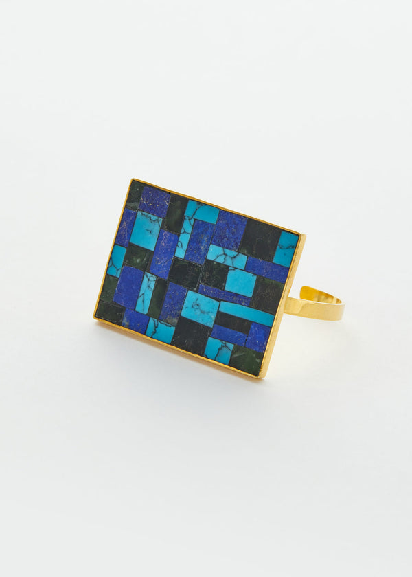 Pippa Small 18kt Gold Vermeil PSTM Afghanistan Zambur Cuff