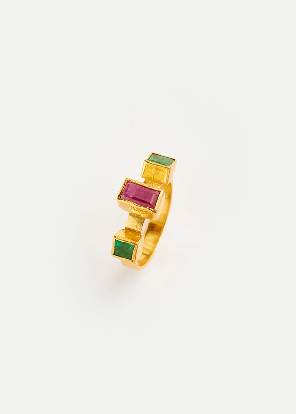 Pippa Small 18kt Gold Vermeil PSTM Afghanistan Zohra Ring