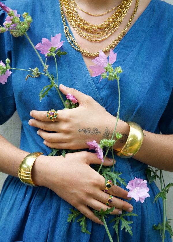 Pippa Small 18kt Gold Vermeil PSTM Afghanistan Zohra Ring