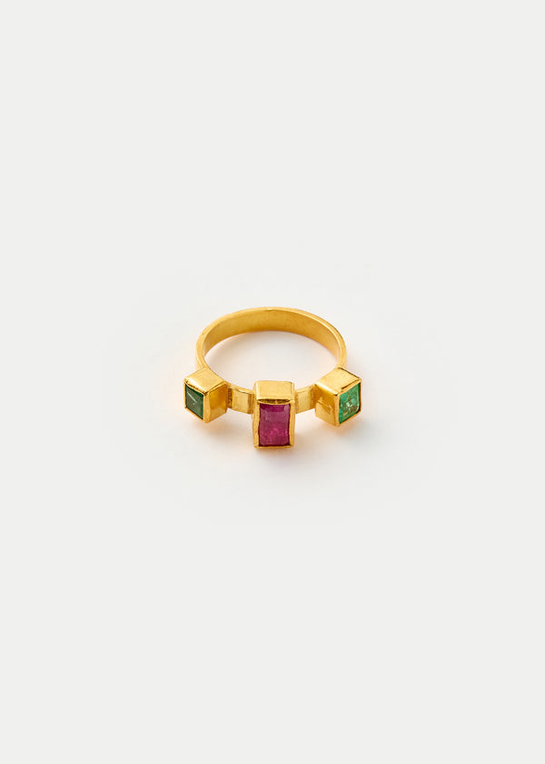 pippa small 18kt Gold Vermeil PSTM Afghanistan Zohra Ring