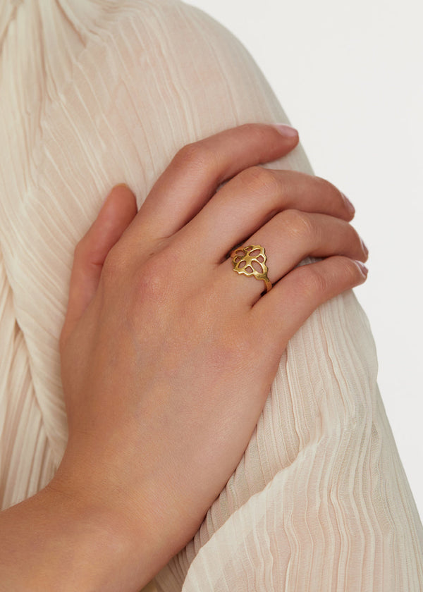 Pippa Small 18kt Gold Vermeil PSTM Jordan Sahlan Ring