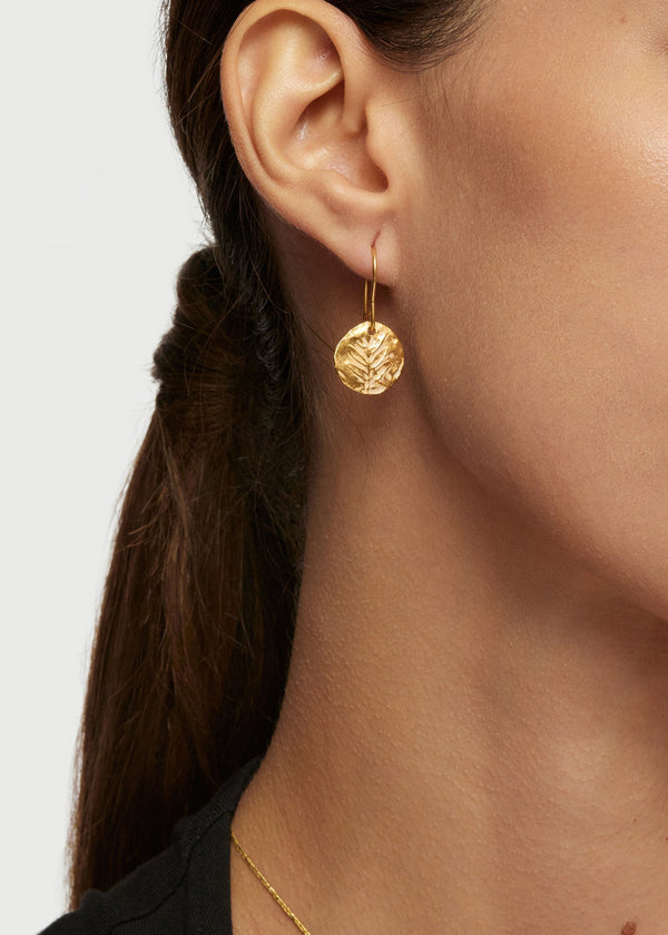 Pippa Small 18kt Gold Bethlehem Zaytun Earrings