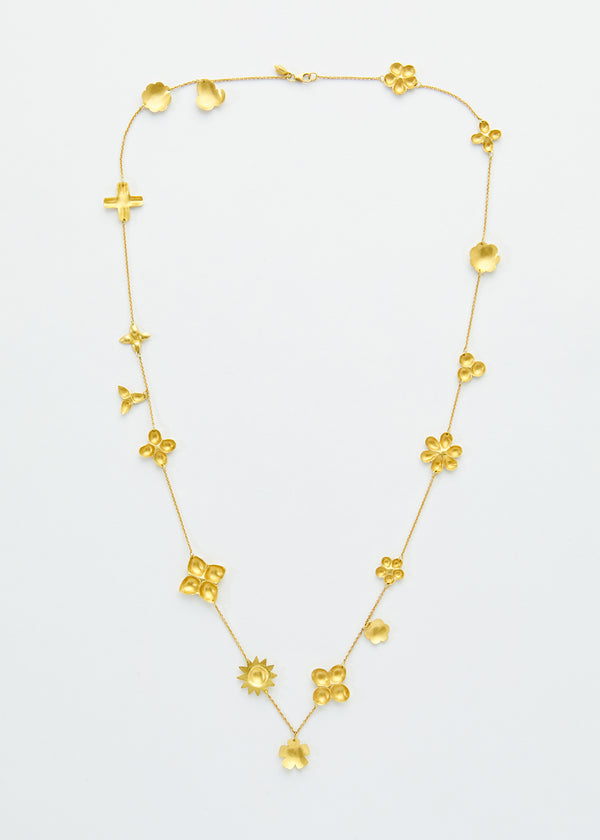 pippa small 18kt Gold Botticelli Long Necklace