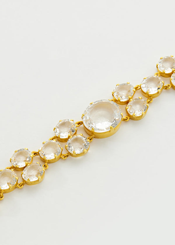 Pippa Small 18kt Gold Krustallos Maharani Bracelet