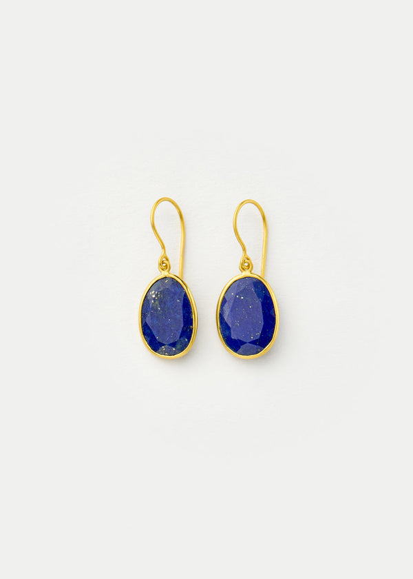 pippa small 18kt Gold Lapis Single Drop Earrings