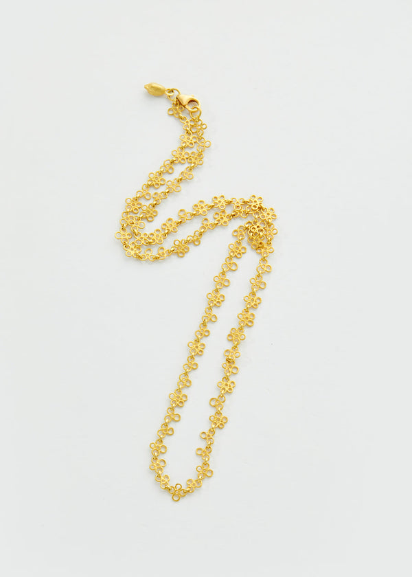pippa small 18kt Gold Marigold Necklace