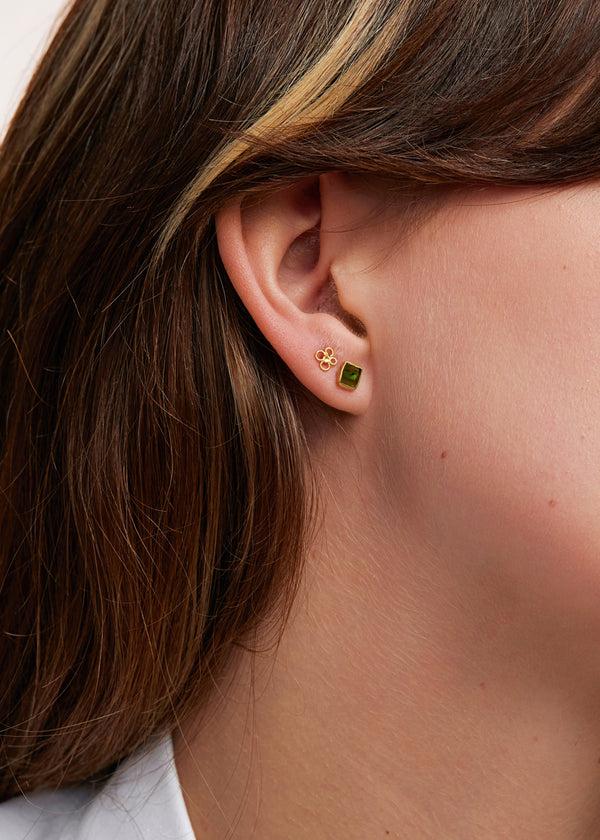 Pippa Small 18kt Gold Marigold Studs