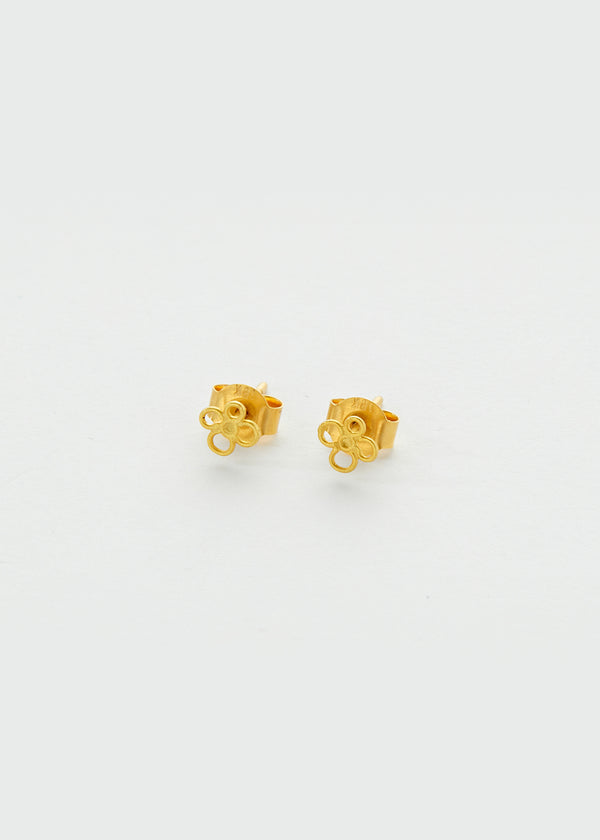 pippa small 18kt Gold Marigold Studs