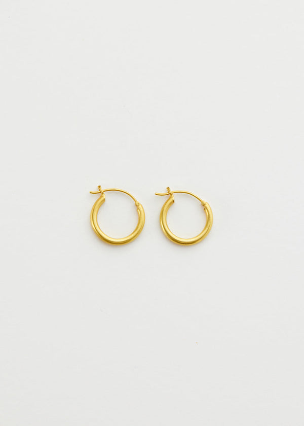 pippa small 18kt Gold Medium Hoops