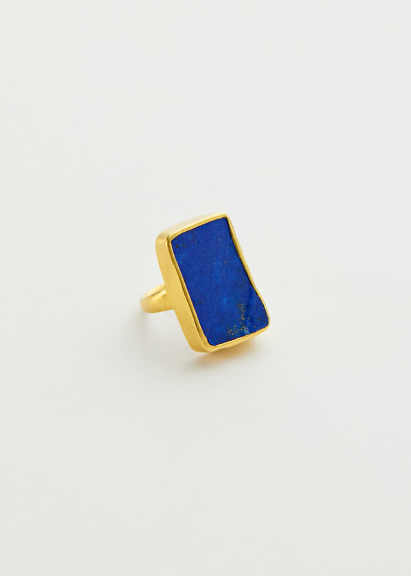 pippa small 18kt Gold Nila Lapis Greek Ring