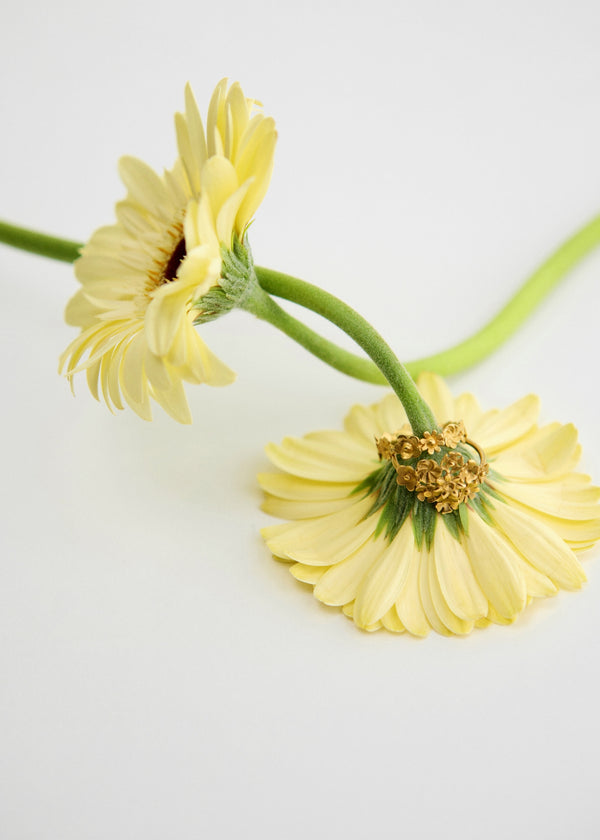 Pippa Small 18kt Gold Posy Eternity Ring