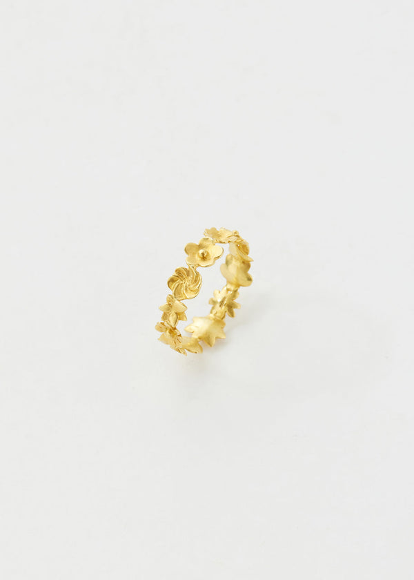 pippa small 18kt Gold Posy Eternity Ring