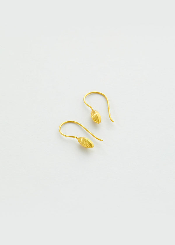 Pippa Small 18kt Gold Seed Earrings