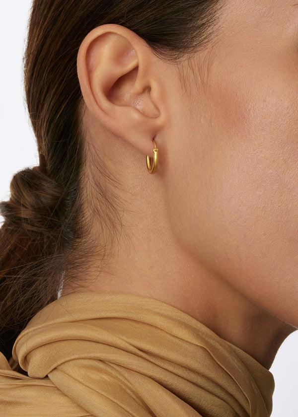 Pippa Small 18kt Gold Small Hoops