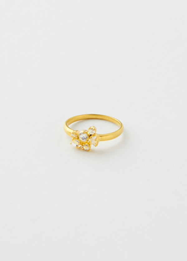 Pippa Small 18kt Gold Theia Small Cluster Ring