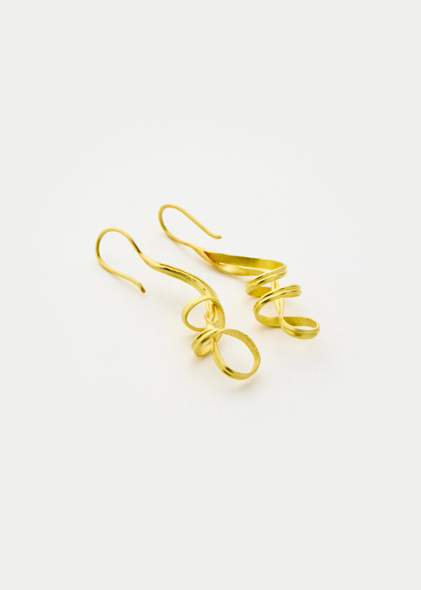 Pippa Small 18kt Gold Zen Rocks Earrings