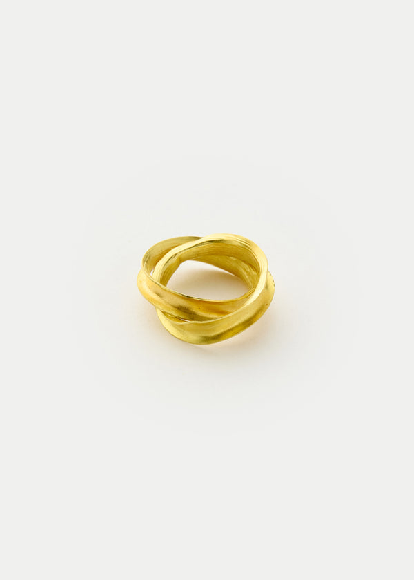 pippa small 18kt Gold Zen Rocks Ring