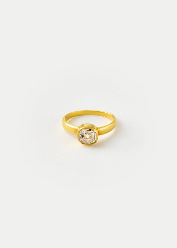 Pippa Small 22kt Gold Diamond Greek Ring