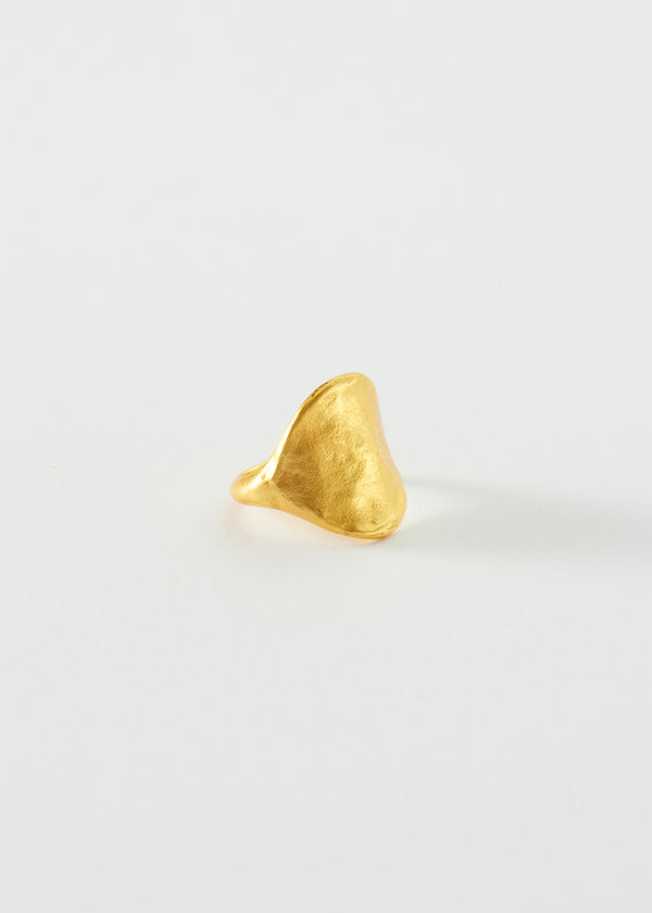 Pippa Small 22kt Gold Eye Ring