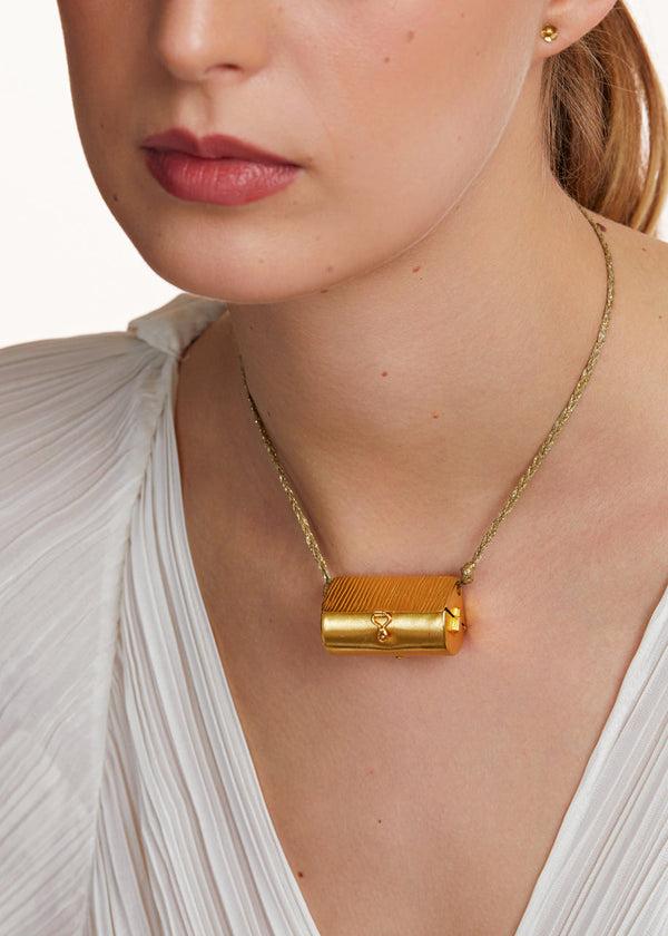 Pippa Small 22kt Gold Noahs Ark Pendant