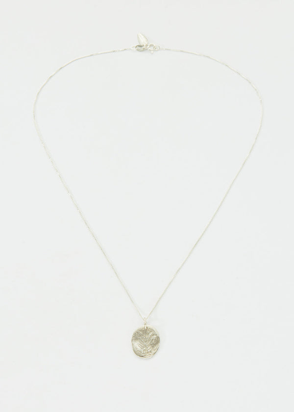 Pippa Small Sterling Silver Bethlehem Olive Branch Necklace