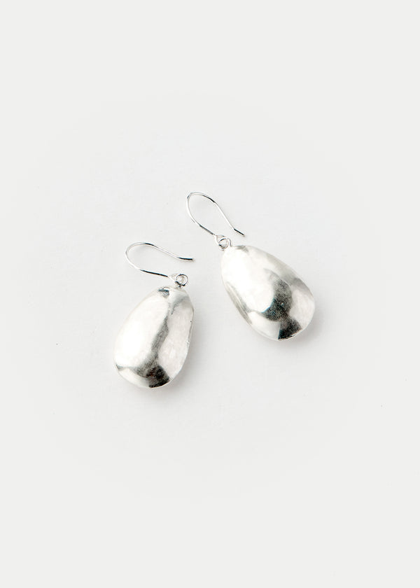 Pippa Small Sterling Silver PSTM Afghanistan Kushan Farhat Single Drop Earrings