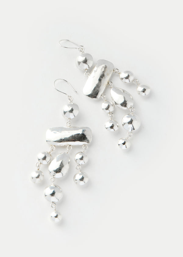 Pippa Small Sterling Silver PSTM Afghanistan Kushan Juman Earrings