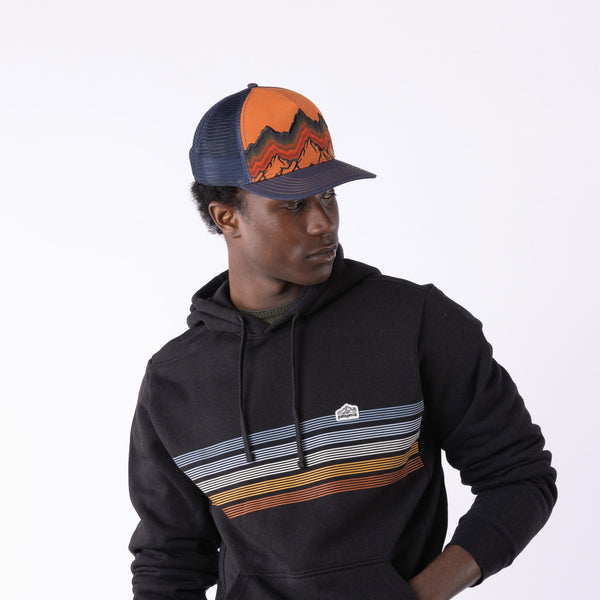 Pistil Alpine Trucker Hat Rust