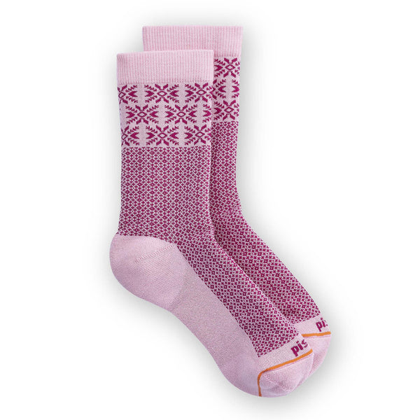 pistil Astrid Crew Sock Pink