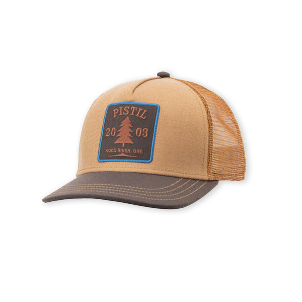 pistil Burn Trucker Hat khaki