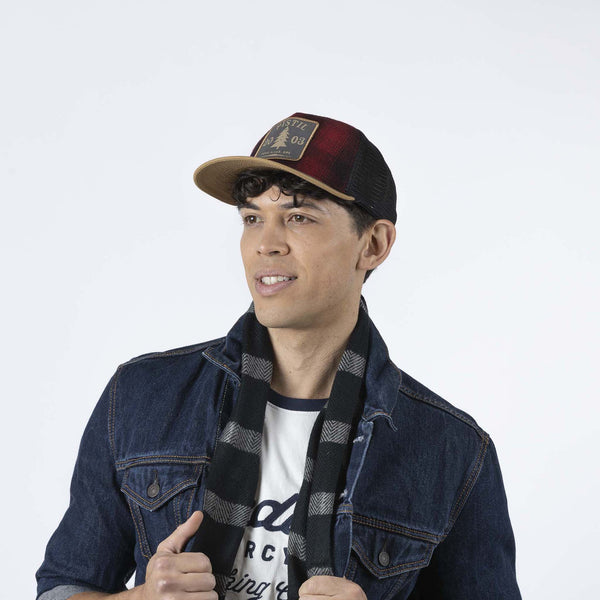 Pistil Burnside Trucker Hat Gunmetal