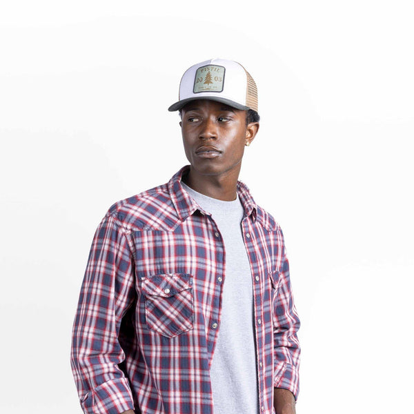 Pistil Burnside Trucker Hat Slate