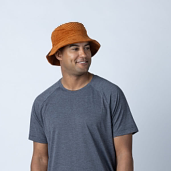Pistil Byron Bucket Hat Rust