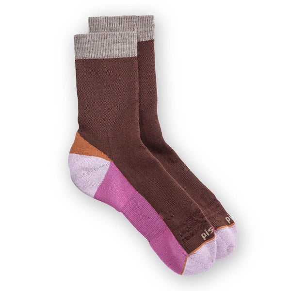 Pistil Chloe Crew Sock Brown