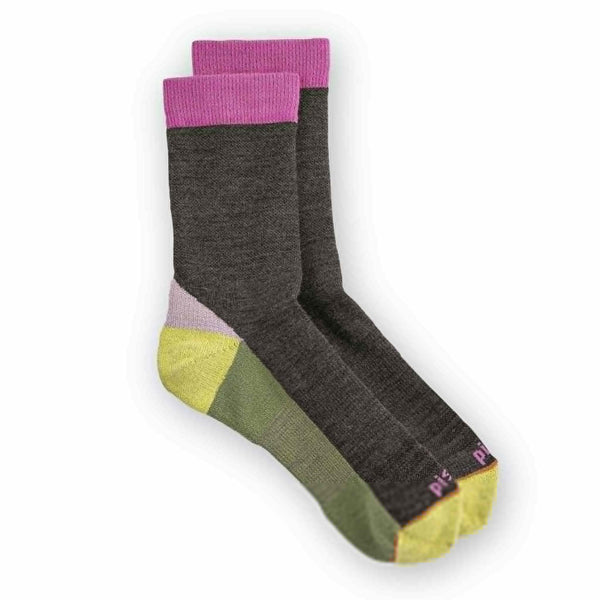 pistil Chloe Crew Sock Brown