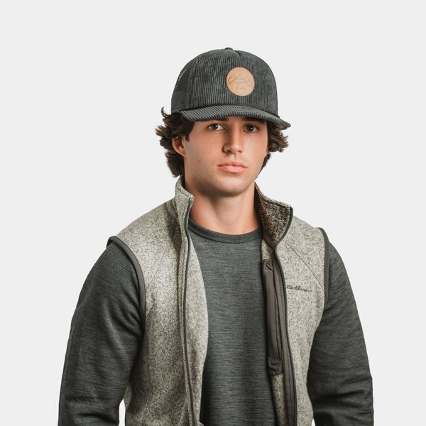 Pistil Cloud Nine Trucker Hat Charcoal